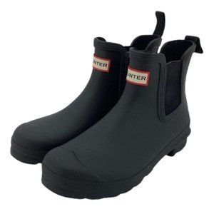 Hunter | Women's Chelsea Boots | Black | Matte
